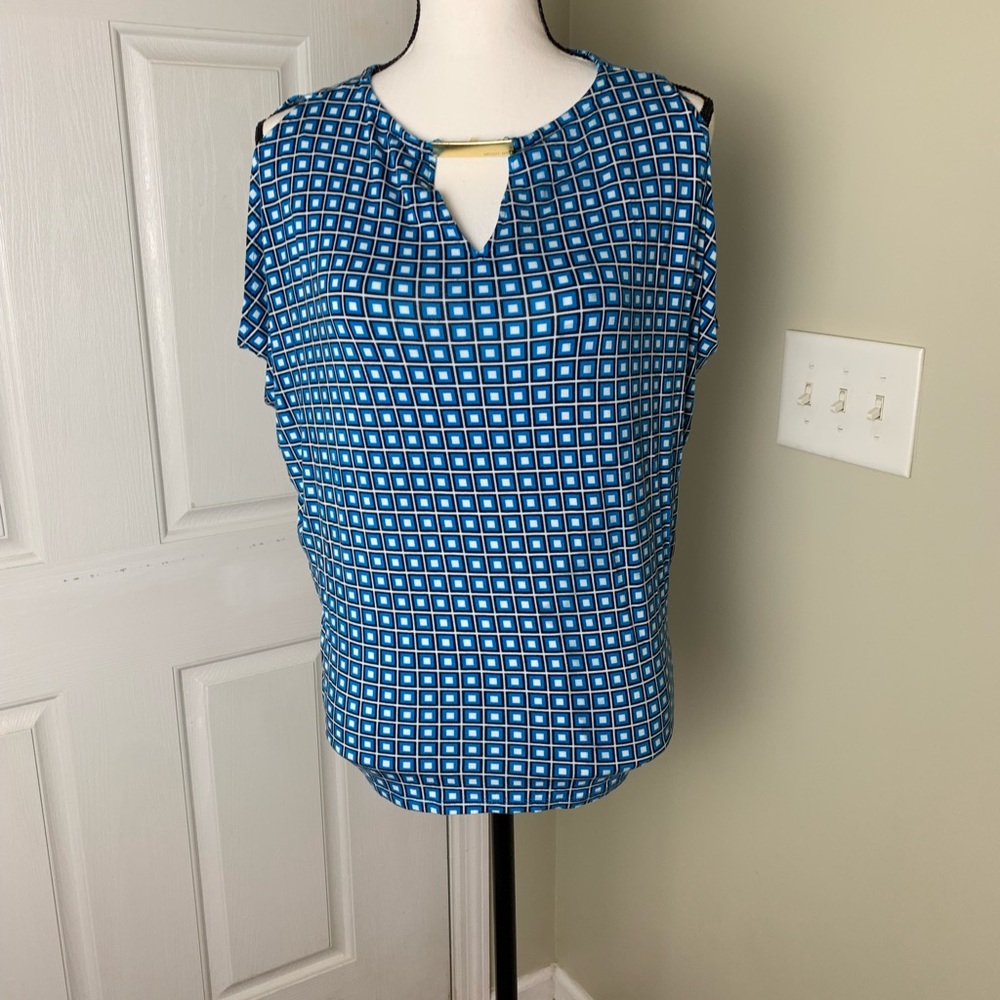 Michael Kors geometric print top